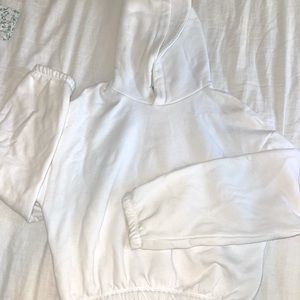 Zara cropped hoodie